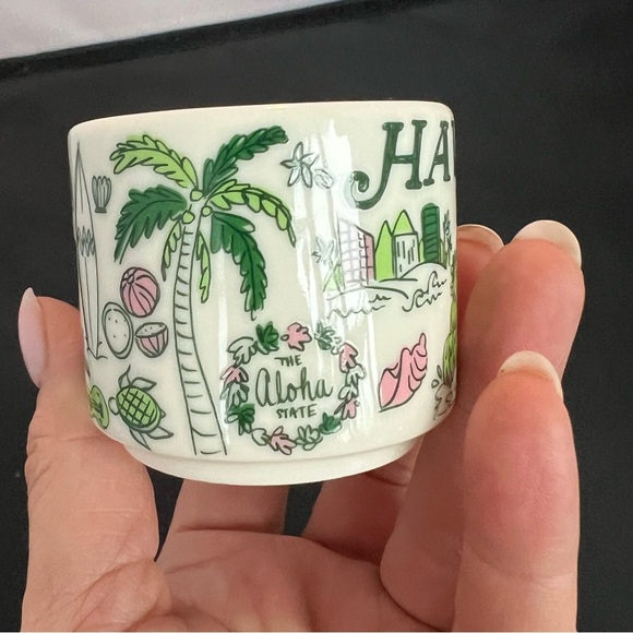 Starbucks Hawaii Coffee Mug Christmas Ornament You are here Collection 2 Oz - Picture 6 of 8